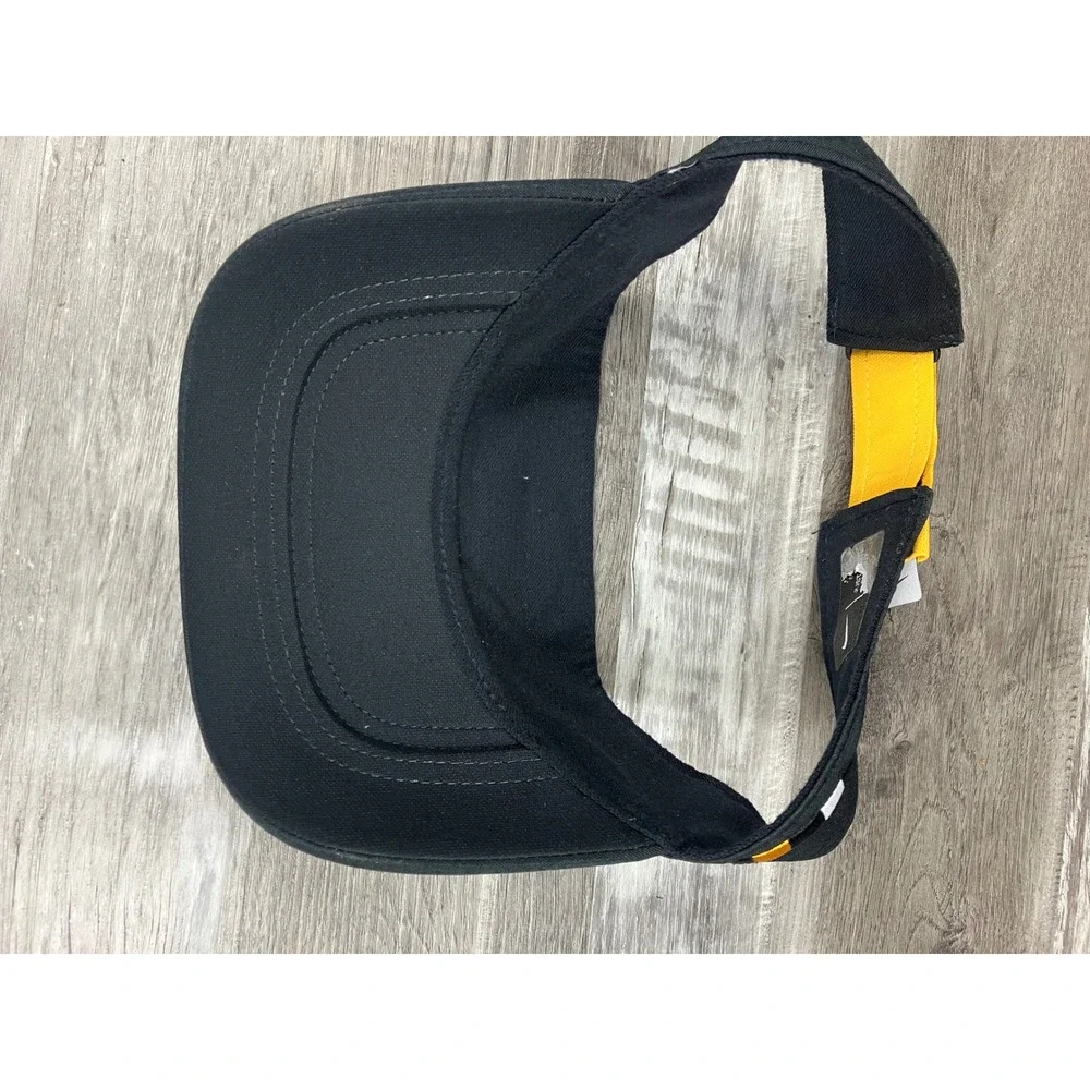 Nike Missouri Tigers Mizzou Visor Hat Black Gold Adjustable NCAA Sideline Gear